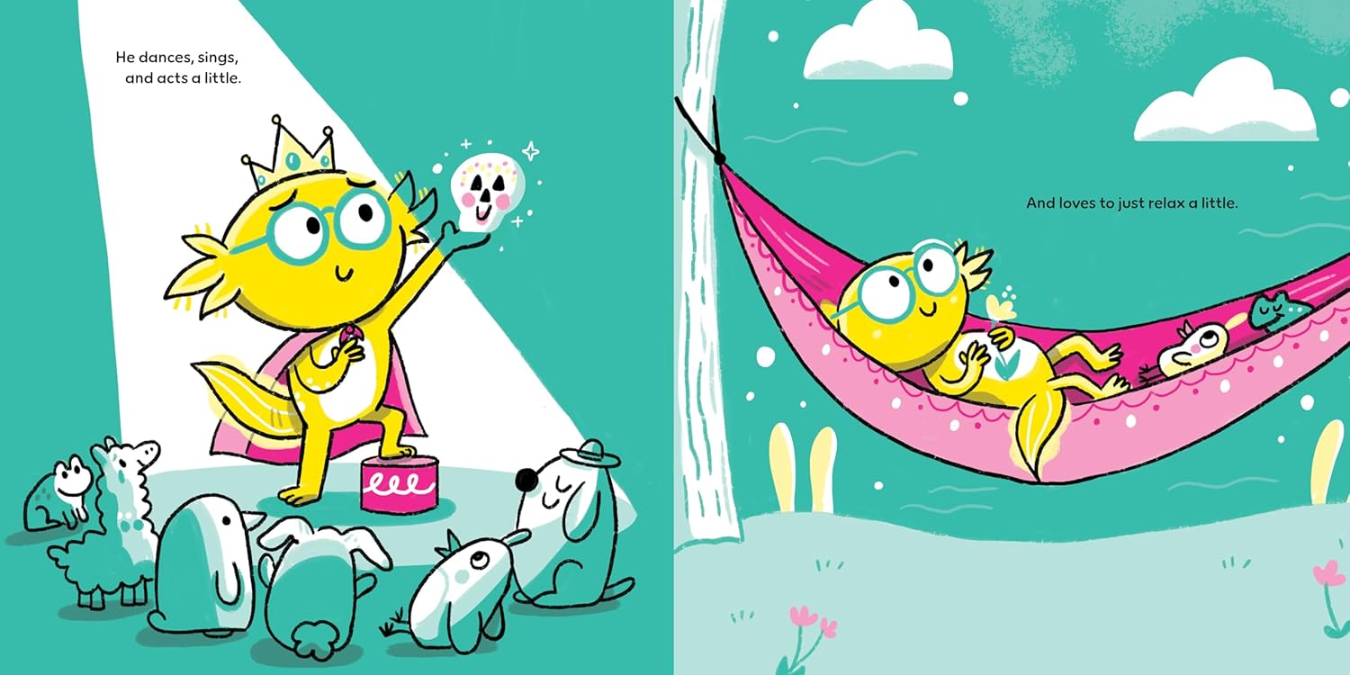 Axolotl And Axolittle by Hitchman. Jess; Rebar. Sarah 9781464237904_5
