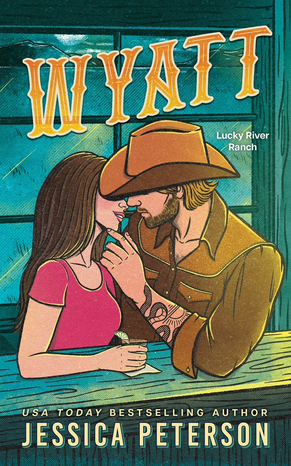 Wyatt: Standard Editon (Lucky River Ranch #2) by Peterson. Jessica 20 9781464248306