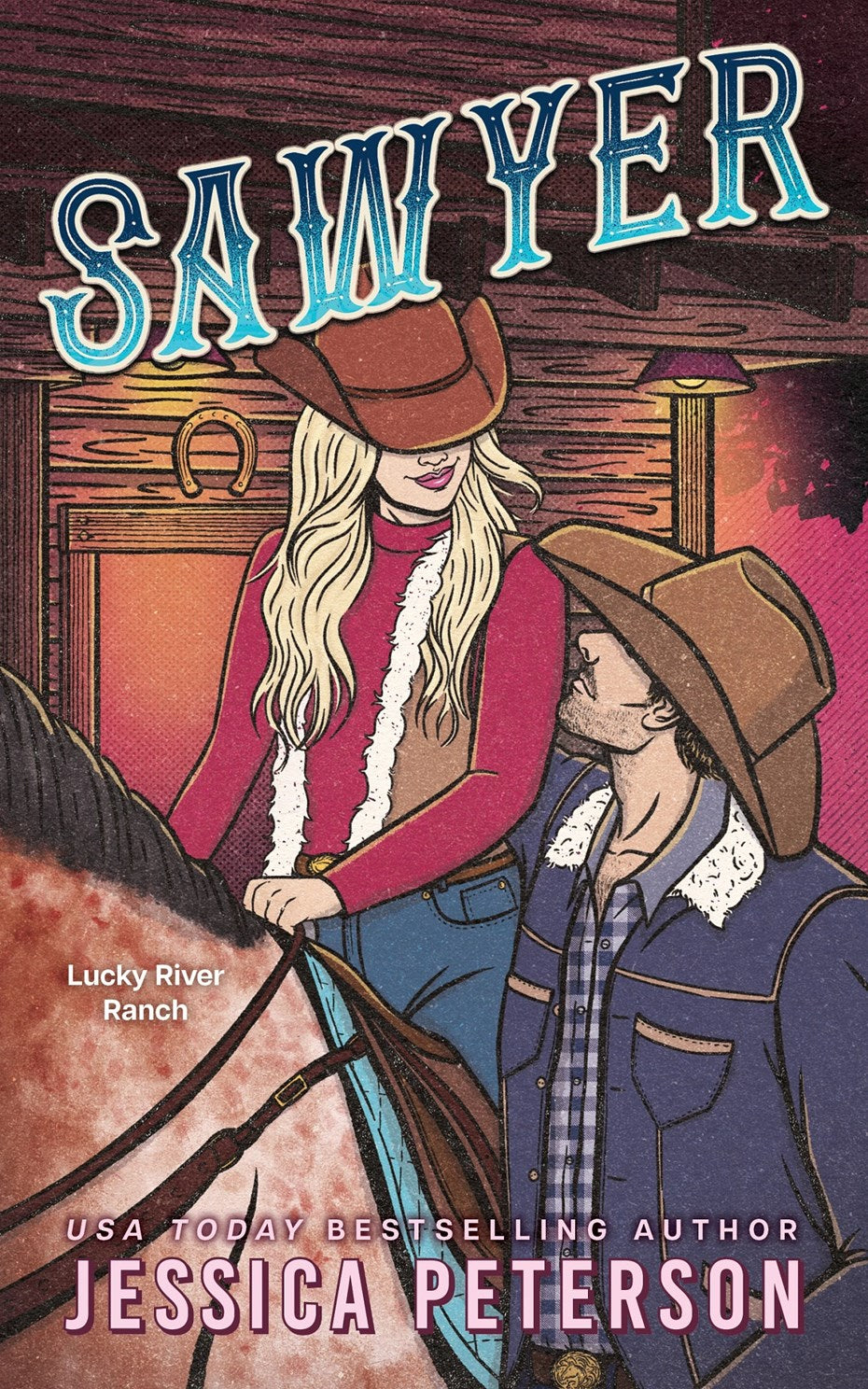 Sawyer: Standard Edition (Lucky River Ranch #3) by Peterson. Jessica 20 9781464248313