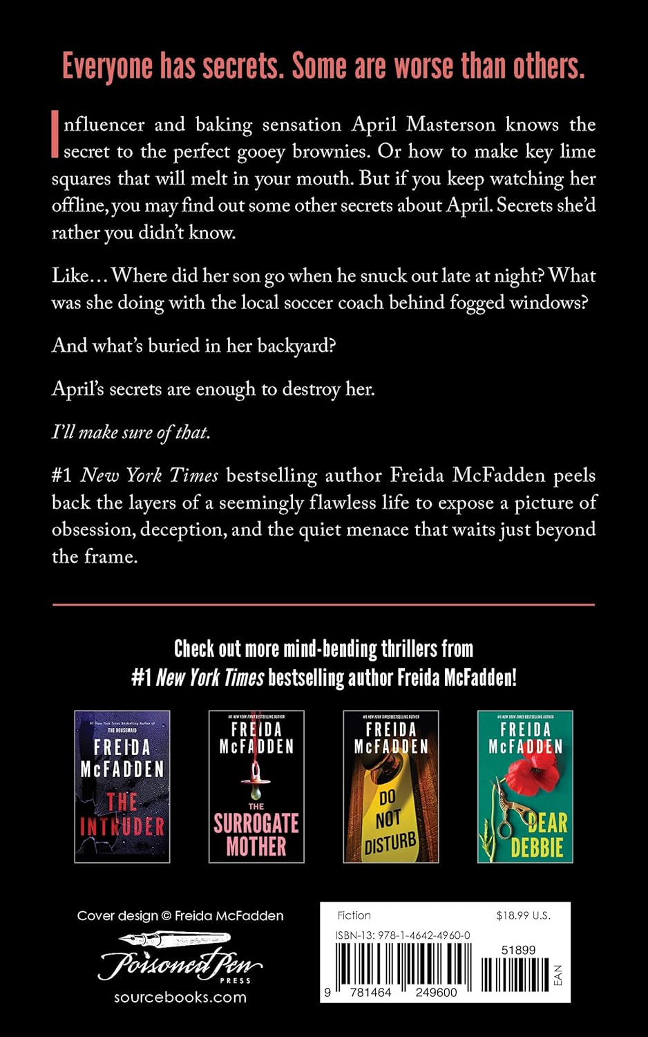 Want To Know A Secret? by Mcfadden. Frieda 20 9781464249600_1