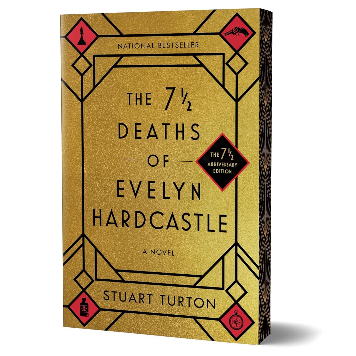 The 7 1/2 Deaths Of Evelyn Hardcastle (7 1/2 Anniversary Ed.) by Turton. Stuart 20 9781464282775