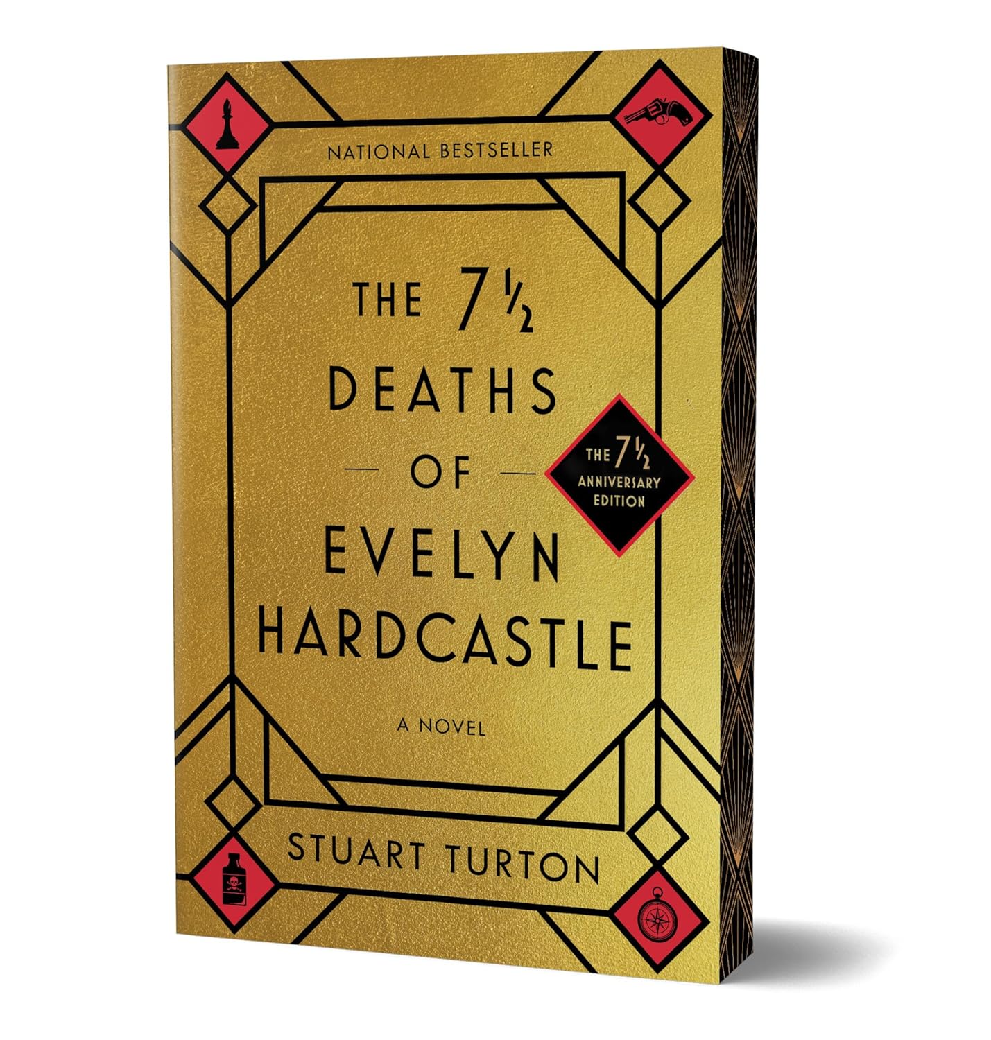 The 7 1/2 Deaths Of Evelyn Hardcastle (7 1/2 Anniversary Ed.) by Turton. Stuart 20 9781464282775
