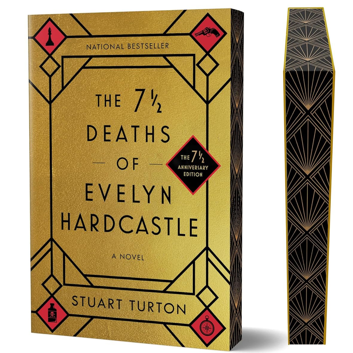 The 7 1/2 Deaths Of Evelyn Hardcastle (7 1/2 Anniversary Ed.) by Turton. Stuart 20 9781464282775_1