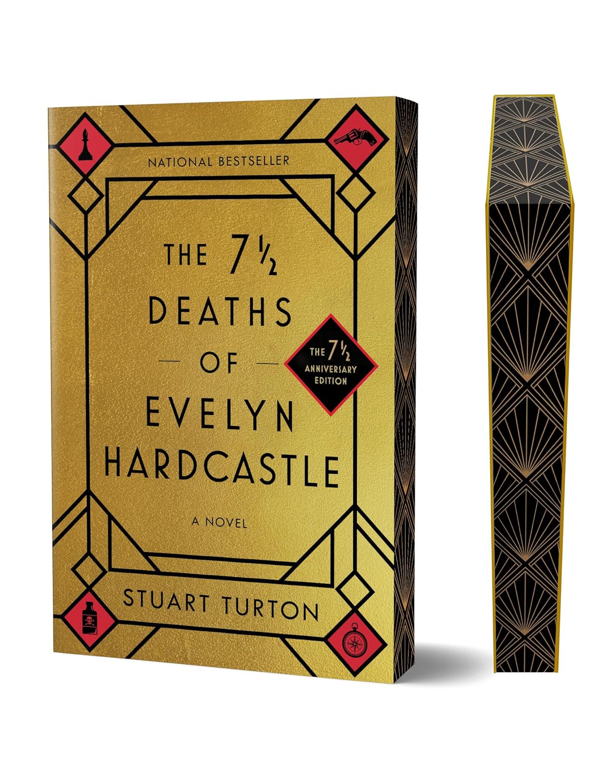 The 7 1/2 Deaths Of Evelyn Hardcastle (7 1/2 Anniversary Ed.) by Turton. Stuart 20 9781464282775_1