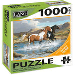 Horses In The Mist 1000 Pc Puzzle 9781469421377