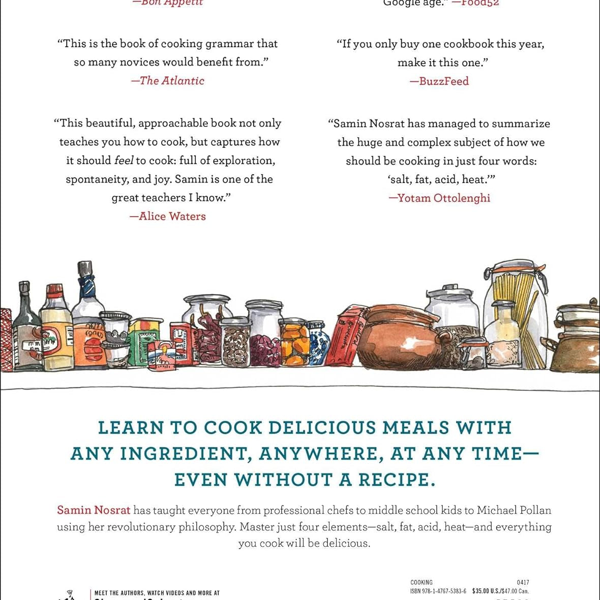 Salt, Fat, Acid, Heat by Nosrat. Samin 9781476753836_1