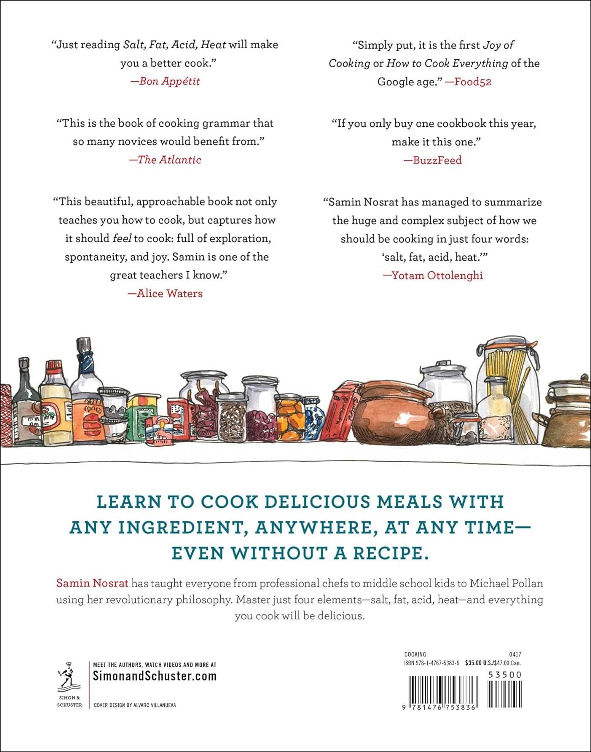 Salt, Fat, Acid, Heat by Nosrat. Samin 9781476753836_1
