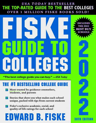 Fiske Guide To Colleges 2022 (Revised) by Fiske. Edward 9781492664987_3906ca2c-e7fb-4a17-8015-537d7b93b1de