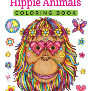 Hippie Animals Coloring Book -Mcardle. Thaneeya Coloring 9781497202085_a7257461-c694-4693-bd7a-e316df9f245d