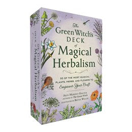 The Green Witch's Deck of Magical Herbalism by Murphy-Hiscock. Arin, Illustrated by Wilcox. Brynn 20 9781507223949