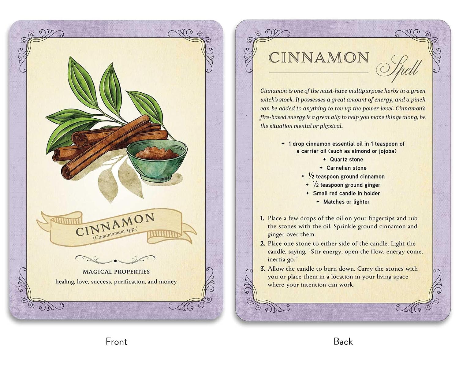 The Green Witch's Deck of Magical Herbalism by Murphy-Hiscock. Arin, Illustrated by Wilcox. Brynn 20 9781507223949_2