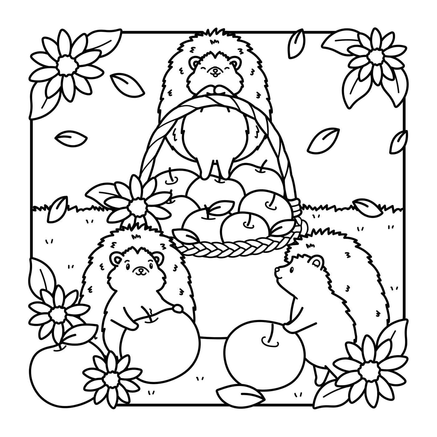 The Comfy Fall Coloring Book by Carradice. Gaynor 9781507224298_3
