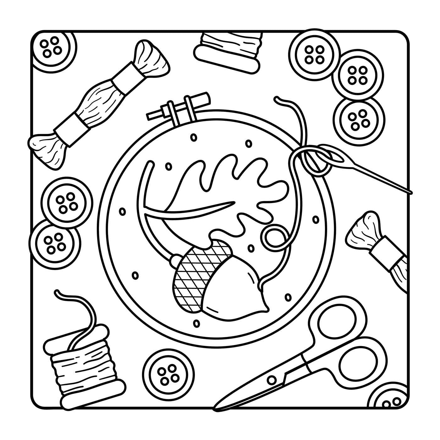 The Comfy Fall Coloring Book by Carradice. Gaynor 9781507224298_5