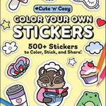 Cute 'N' Cozy Color Your Own Stickers: 500+ Stickers To Color, Stick, And Share! 20 9781507225479