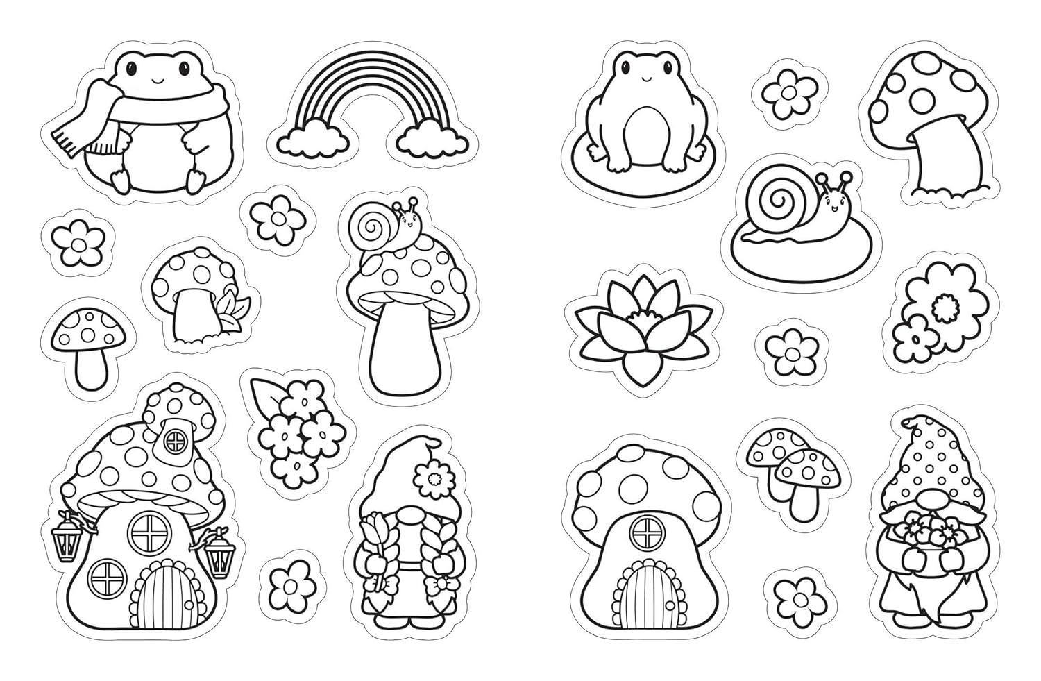 Cute 'N' Cozy Color Your Own Stickers: 500+ Stickers To Color, Stick, And Share! 20 9781507225479_3