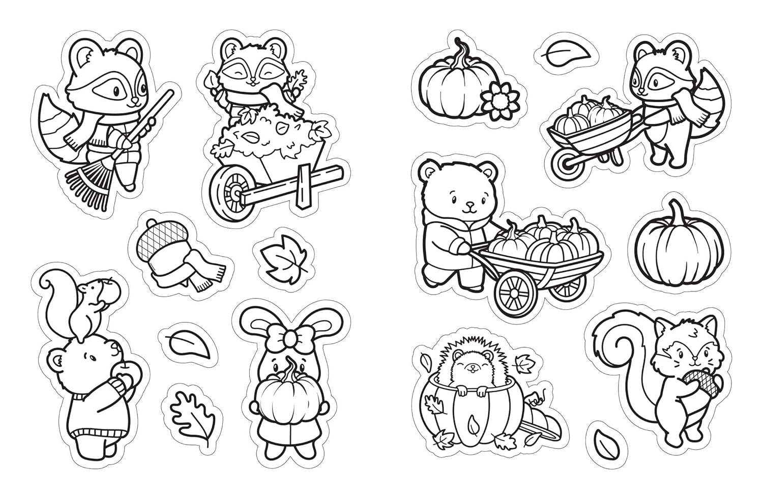 Cute 'N' Cozy Color Your Own Stickers: 500+ Stickers To Color, Stick, And Share! 20 9781507225479_9c8a3c29-57cc-4b25-962c-fc91a83c6ec0