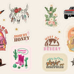 Western Stickers: 500+ Country, Rodeo, & Cowboy-Inspired Stickers from Adams Media 20 9781507226391_1