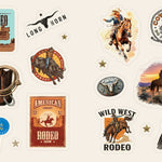 Western Stickers: 500+ Country, Rodeo, & Cowboy-Inspired Stickers from Adams Media 20 9781507226391_4