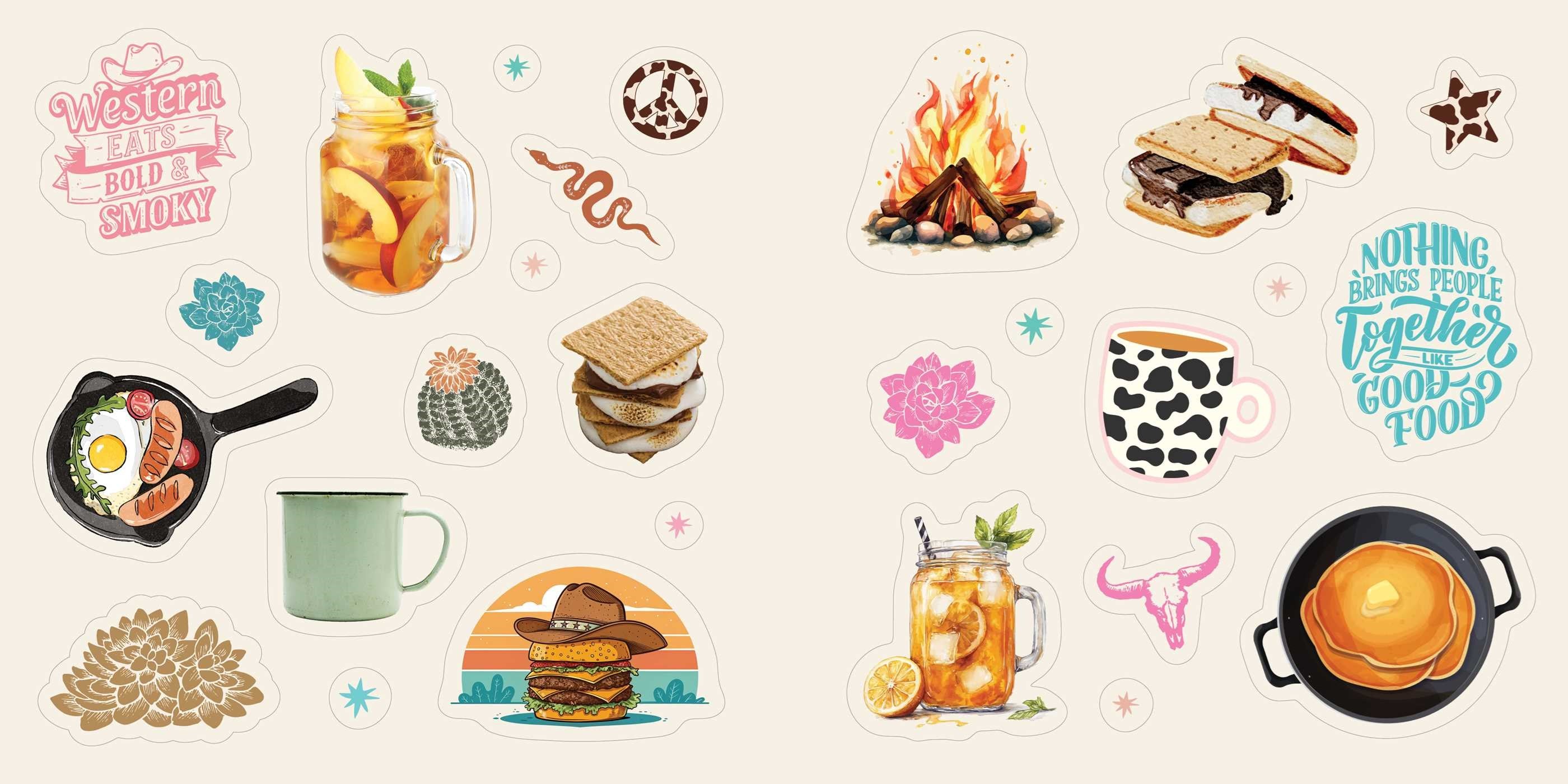 Western Stickers: 500+ Country, Rodeo, & Cowboy-Inspired Stickers from Adams Media 20 9781507226391_5