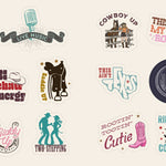 Western Stickers: 500+ Country, Rodeo, & Cowboy-Inspired Stickers from Adams Media 20 9781507226391_6