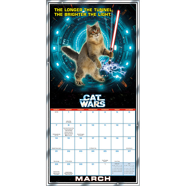 2027 Cat Wars Wall Calendar 12X12 20 9781513961107_bfe839ff-16f6-4b6a-965c-4821ff7535f9