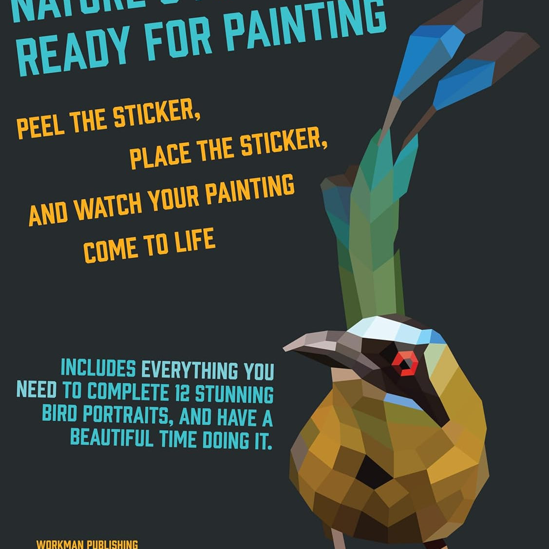 Paint By Sticker: Birds -Workman 9781523500123_1