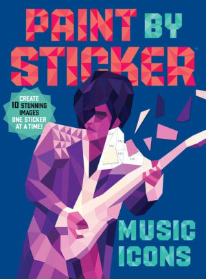 Paint By Sticker: Music Icons -Workman 9781523500130_1e55dbd7-3cbc-4a33-ab99-adb70c153e6a