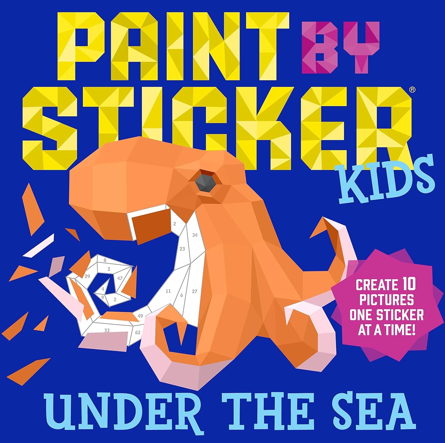 Paint By Sticker Kids: Under The Sea -Workman 9781523500383_c70a43b0-1cc1-48f8-8187-15447f5c268c