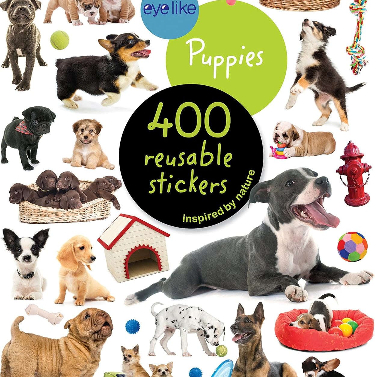 Puppies Eyelike Stickers by Workman 9781523502943_7e0cd20c-f269-488e-8082-ceb189705a22