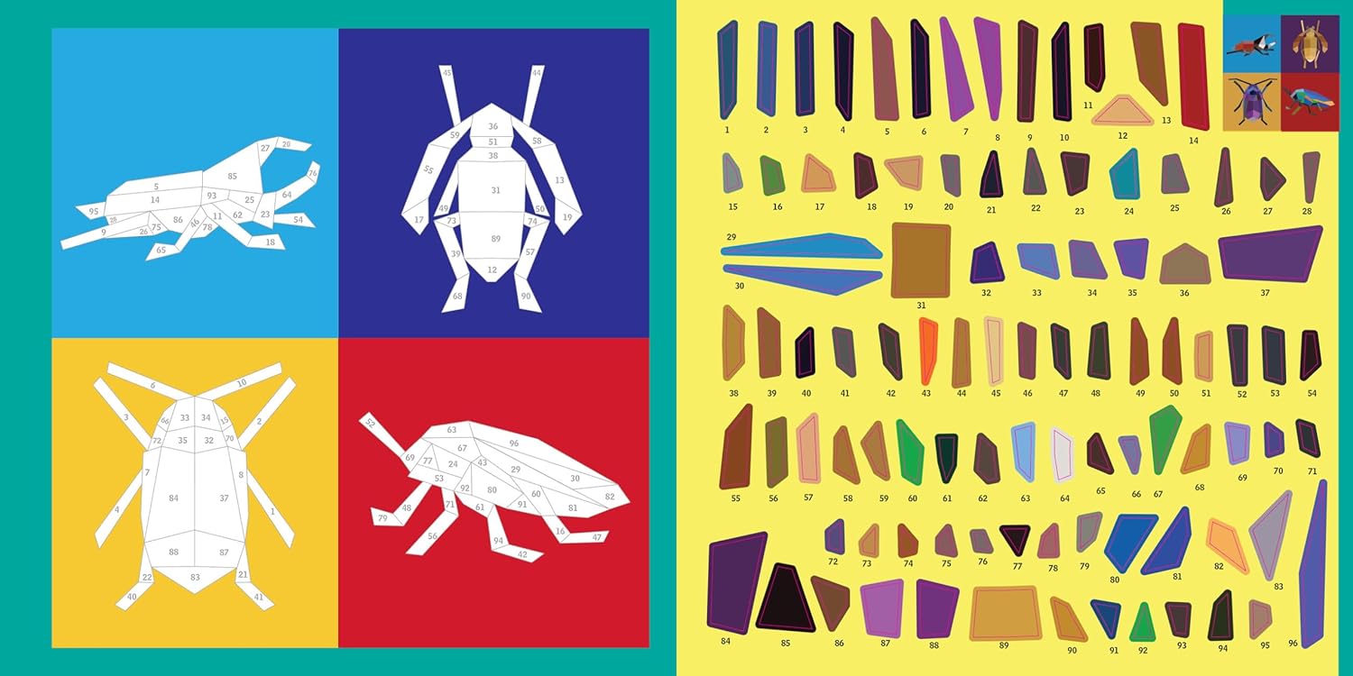 Paint By Sticker Kids: Beautiful Bugs -Workman 9781523502950_2
