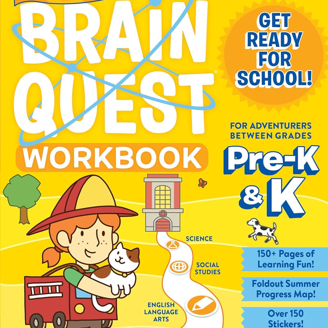 Summer Brain Quest: Between Grades Pre-K & K by Workman Publishing 9781523502998_2a425765-c65f-4975-8631-f7ab23a47332
