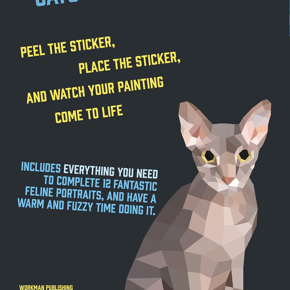 Paint By Sticker: Cats -Workman 9781523504480_1