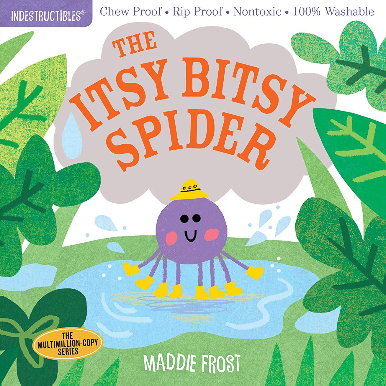 Indestructibles Itsy Bitsy Spider Board Book 9781523505098