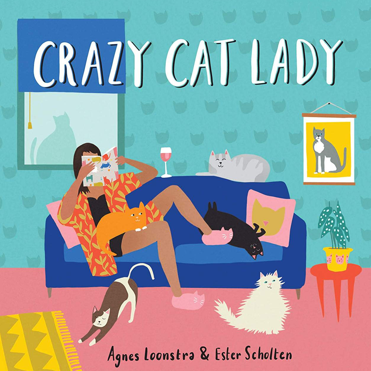 Crazy Cat Lady Loonstra. Agnes Humor 9781523505579_7876191b-fe57-4ef5-8099-47c9d6767442