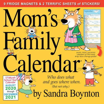 MOM's FAMILY WALL CALENDAR 2021 9781523508198