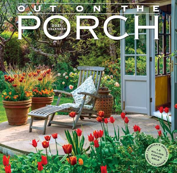 OUT ON THE PORCH WALL CALENDAR 2021 9781523508440