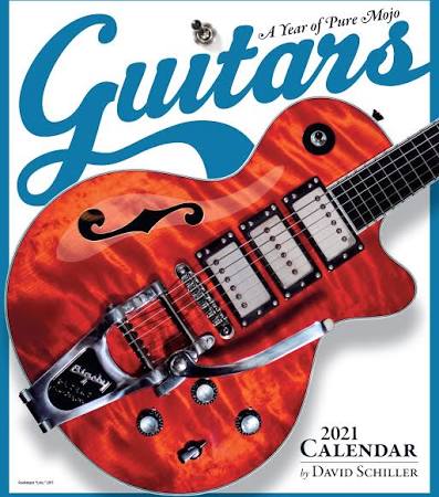 GUITARS WALL CALENDAR 2021 9781523508808