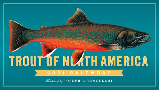 TROUT OF NORTH AMERICA WALL CALENDAR 2021 9781523508860_875bf562-701d-4a3d-8120-6da361dd0075