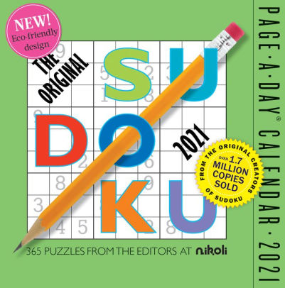 ORIGINAL SUDOKU PAGE-A-DAY CALENDAR 2021 9781523508877_93fc3789-d39d-4d36-8bf3-918886a8cee5