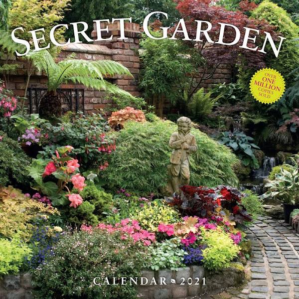 SECRET GARDEN WALL CALENDAR 2021 9781523508952