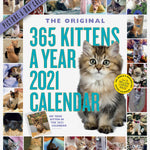 365 KITTENS-A-YEAR PICTURE-A-DAY WALL CALENDAR 2021 9781523509010