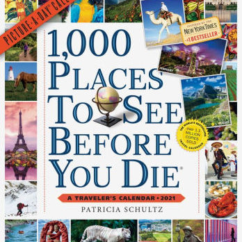1000 PLACES TO SEE PICTURE-A-DAY WALL CALENDAR 2021 9781523509126