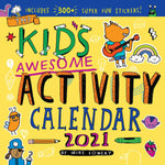 KID's AWESOME ACTIVITY WALL CALENDAR 2021 9781523509621