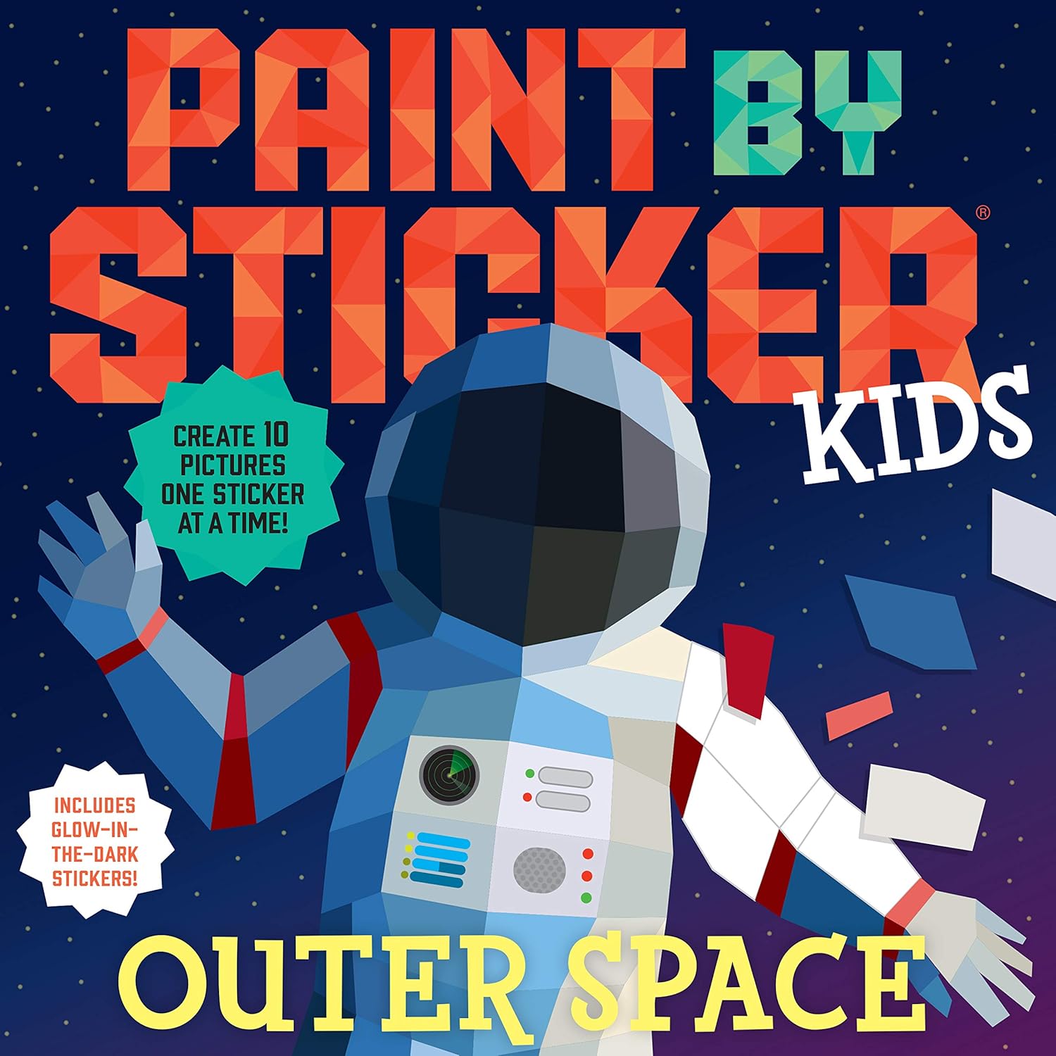 Paint By Sticker Kids: Outer Space -Workman Publishing 9781523513017_967590b1-b80d-4dd1-8b6f-1a62d7f13729