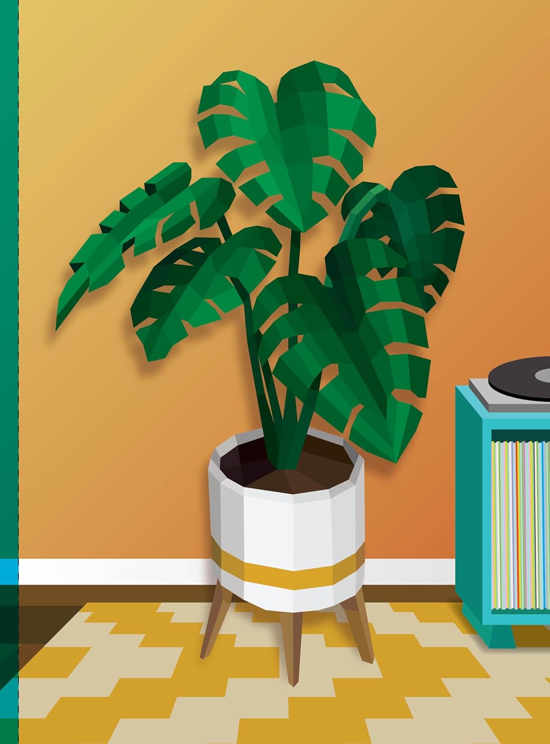 Paint By Sitcker: Plants And Flowers -Workman 9781523515905_3