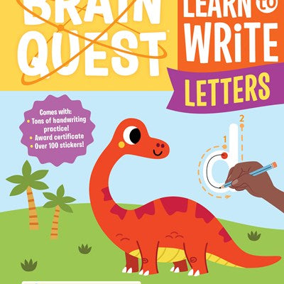 Brain Quest Learn To Write: Letters by Workman Publishing 9781523516001