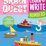Brain Quest Learn To Write: Numbers by Workman Publishing 9781523516018