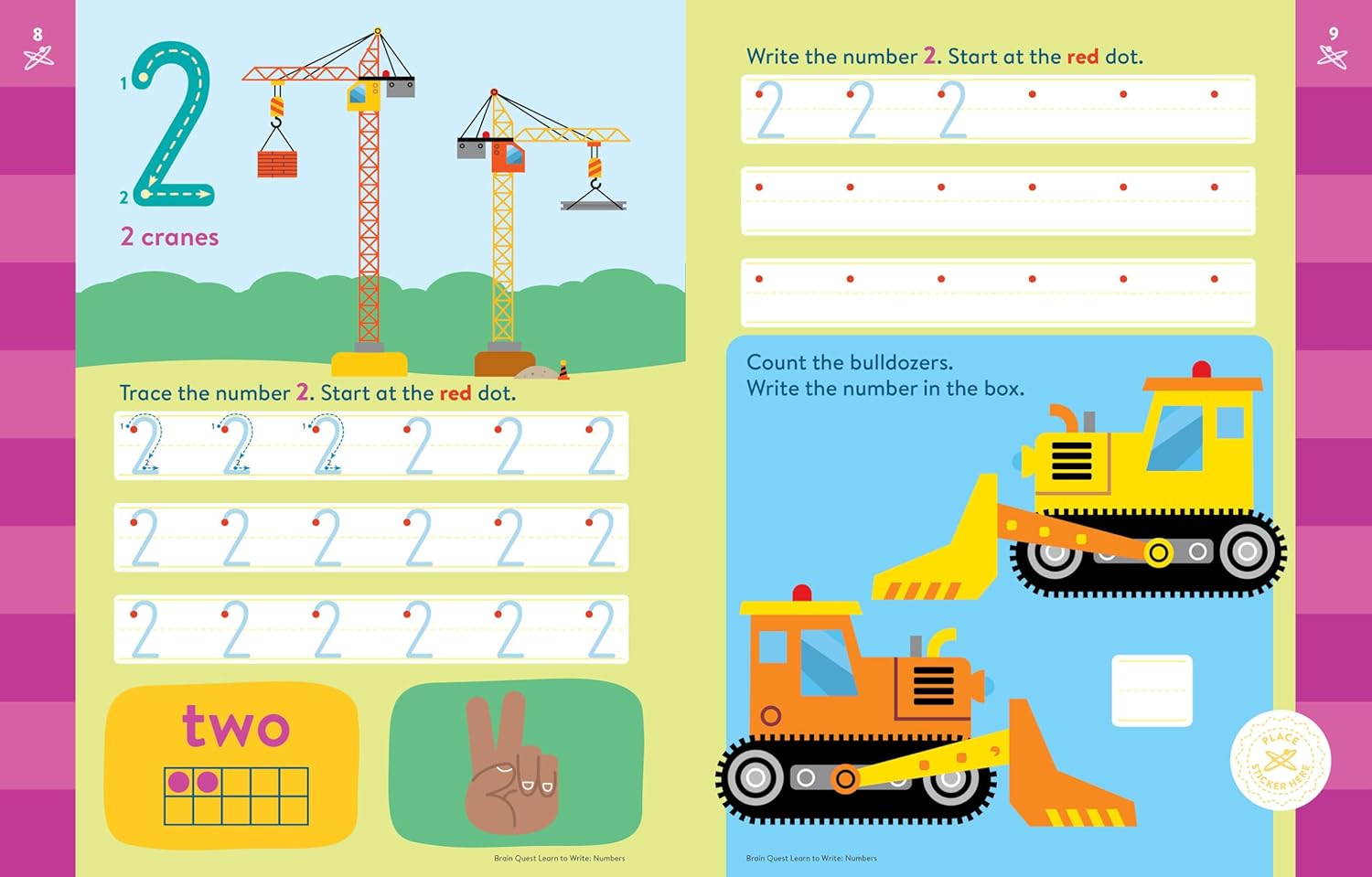 Brain Quest Learn To Write: Numbers by Workman Publishing 9781523516018_2