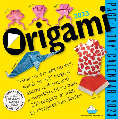Origami Page-A-Day Calendar 2023 - Workman 9781523516179_24f76b79-6245-4b5f-b8b5-151832622417