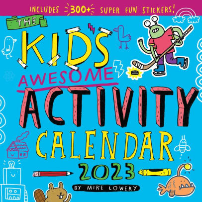 Kid's Awesome Activity Wall Calendar 2023 - Workman 9781523516216_02fdba1e-ccd7-42fb-861a-653a7f13f45b